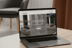 Website development for the furniture company “GolderaHome”